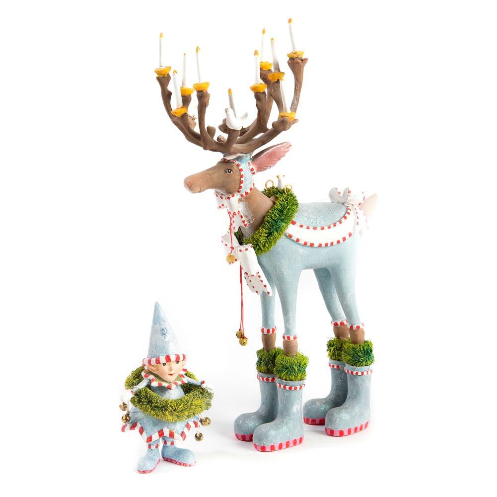 Dash Away Dasher's Elf Ornament by Patience Brewster RETIRED - Che Cose Belle