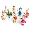 Dash Away Elves Mini Ornament Set/8 by Patience Brewster - Che Cose Belle