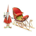 Dash Away Santa & Sleigh Figure Set by Patience Brewster - Che Cose Belle