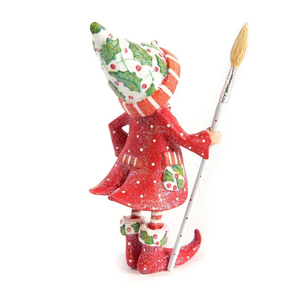 Dash Away Vixen's Elf Ornament by Patience Brewster RETIRED - Che Cose Belle