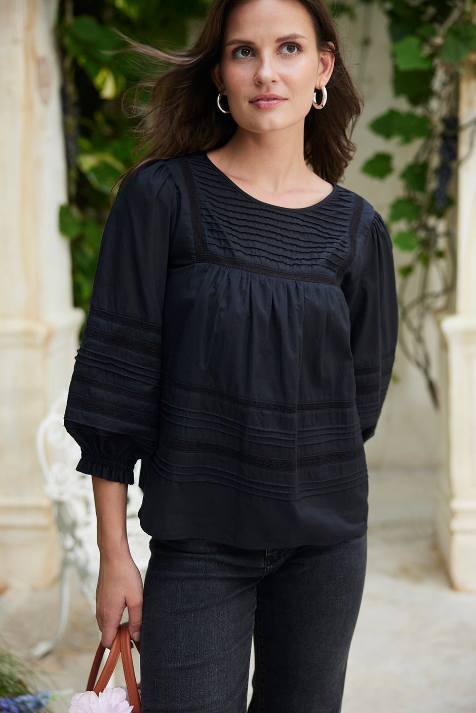 Dawn Blouse in Black - Che Cose Belle