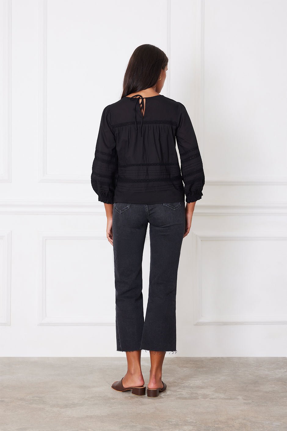 Dawn Blouse in Black - Che Cose Belle