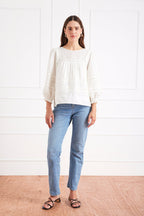 Dawn Blouse in Off White - Che Cose Belle