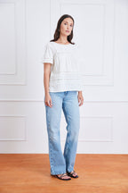 Dawn Tee in Off White - Che Cose Belle