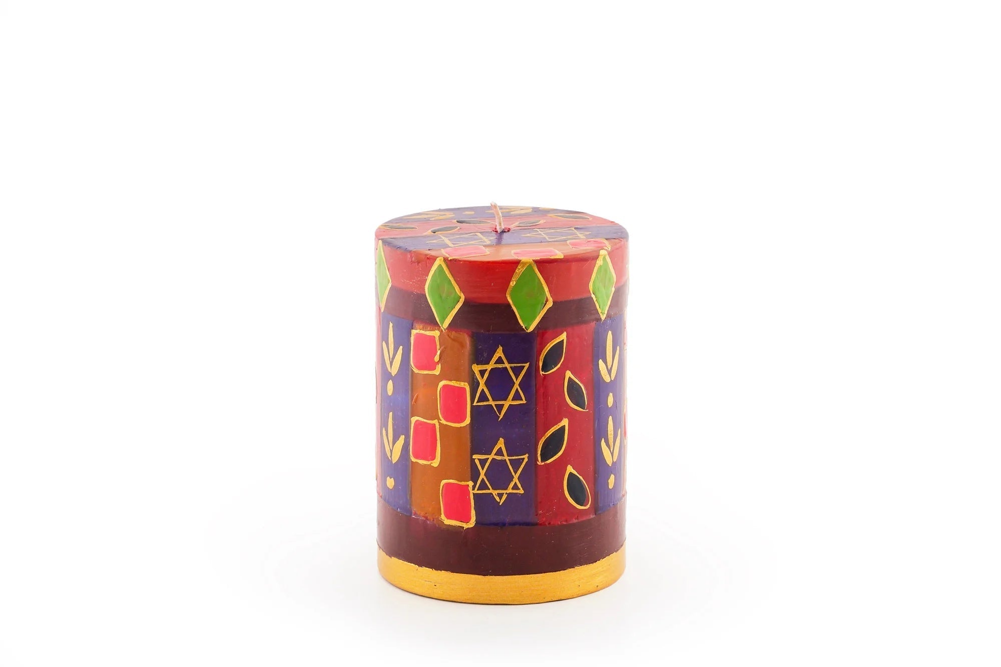 Judaica Painted Candles