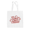 Deck The Hall Sparkle Script Tote Bag - Che Cose Belle