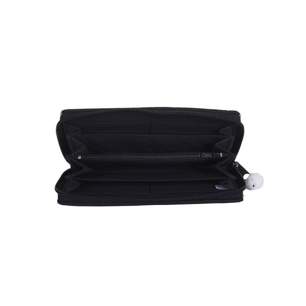Deco Jaw Embroidered Wallet - Thailand