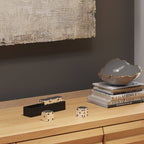 Deco Object Dices Silver 20x6cm - Che Cose Belle