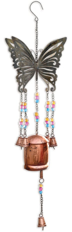Decorative Sangeet Butterfly Bell, Patina & Copper - Che Cose Belle