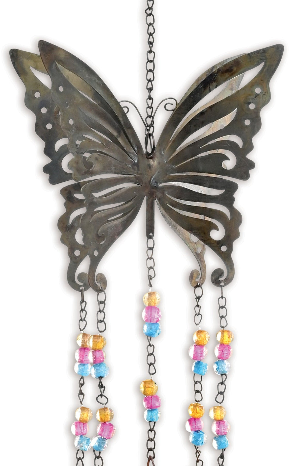 Decorative Sangeet Butterfly Bell, Patina & Copper - Che Cose Belle