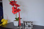 Decorative Silver Flower Candle Holder - Che Cose Belle