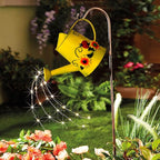 Decorative Sunflower & Ladybug Metal Watering Can (Vol: 4 Cups) | Small Yellow Watering Can | Garden Décor Housewarming Gift for Mother Women Friends Gardeners - Che Cose Belle