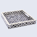 decorative-tray-moroccan-grey-white-available-in-3-sizes - Che Cose Belle