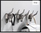 DecorBites™ Antique Aluminum Robe Hook for Bathroom Accessories and Clothes - Che Cose Belle