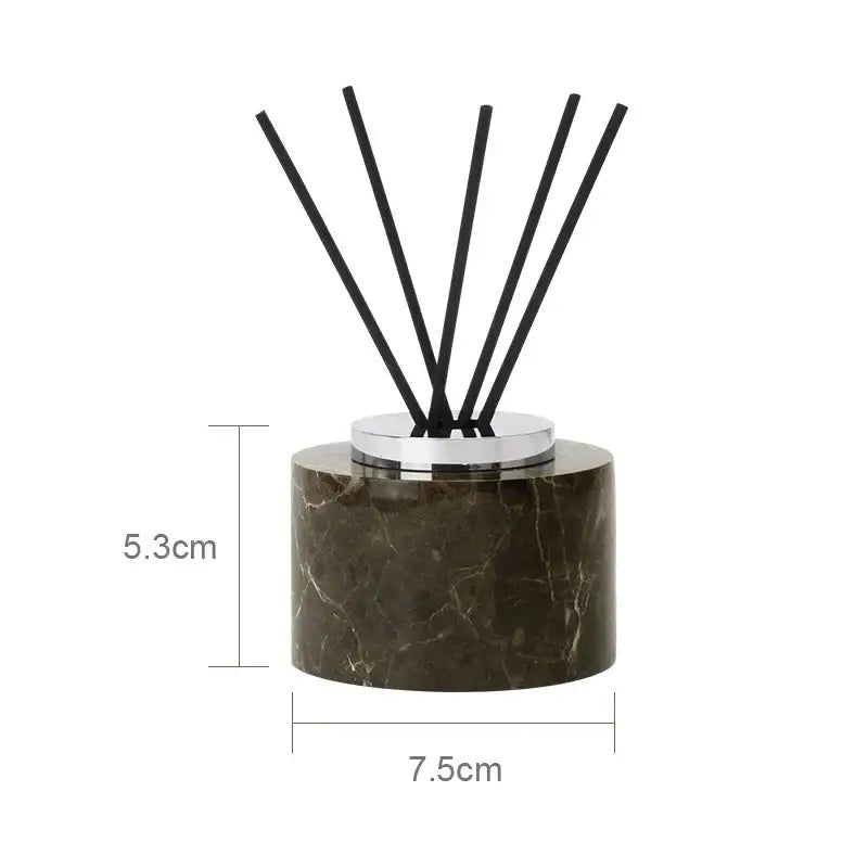 DecorBites™ Emperador Dark Marble Bathroom Set with Luxury Accessories - Che Cose Belle