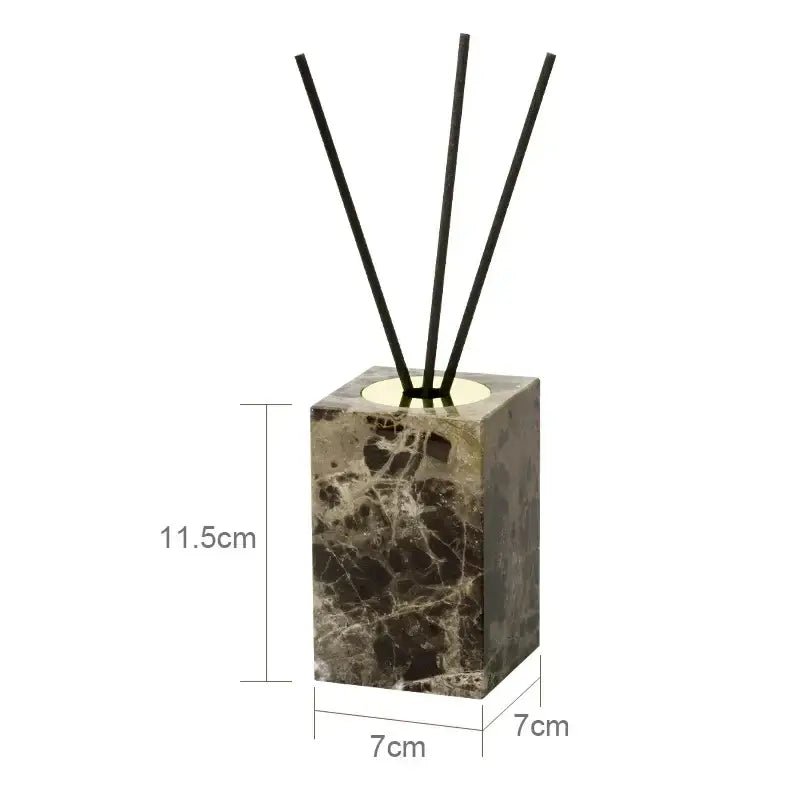 DecorBites™ Emperador Dark Marble Bathroom Set with Luxury Accessories - Che Cose Belle