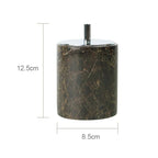 DecorBites™ Emperador Dark Marble Bathroom Set with Luxury Accessories - Che Cose Belle