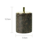DecorBites™ Emperador Dark Marble Bathroom Set with Luxury Accessories - Che Cose Belle