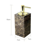 DecorBites™ Emperador Dark Marble Bathroom Set with Luxury Accessories - Che Cose Belle