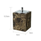 DecorBites™ Emperador Dark Marble Bathroom Set with Luxury Accessories - Che Cose Belle