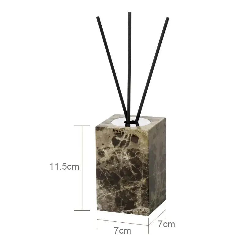 DecorBites™ Emperador Dark Marble Bathroom Set with Luxury Accessories - Che Cose Belle