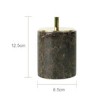 DecorBites™ Emperador Dark Marble Bathroom Set with Luxury Accessories - Che Cose Belle