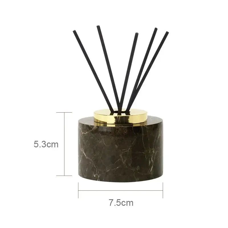 DecorBites™ Emperador Dark Marble Bathroom Set with Luxury Accessories - Che Cose Belle