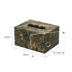 DecorBites™ Emperador Dark Marble Bathroom Set with Luxury Accessories - Che Cose Belle