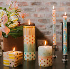 Delight Painted Candles - Che Cose Belle