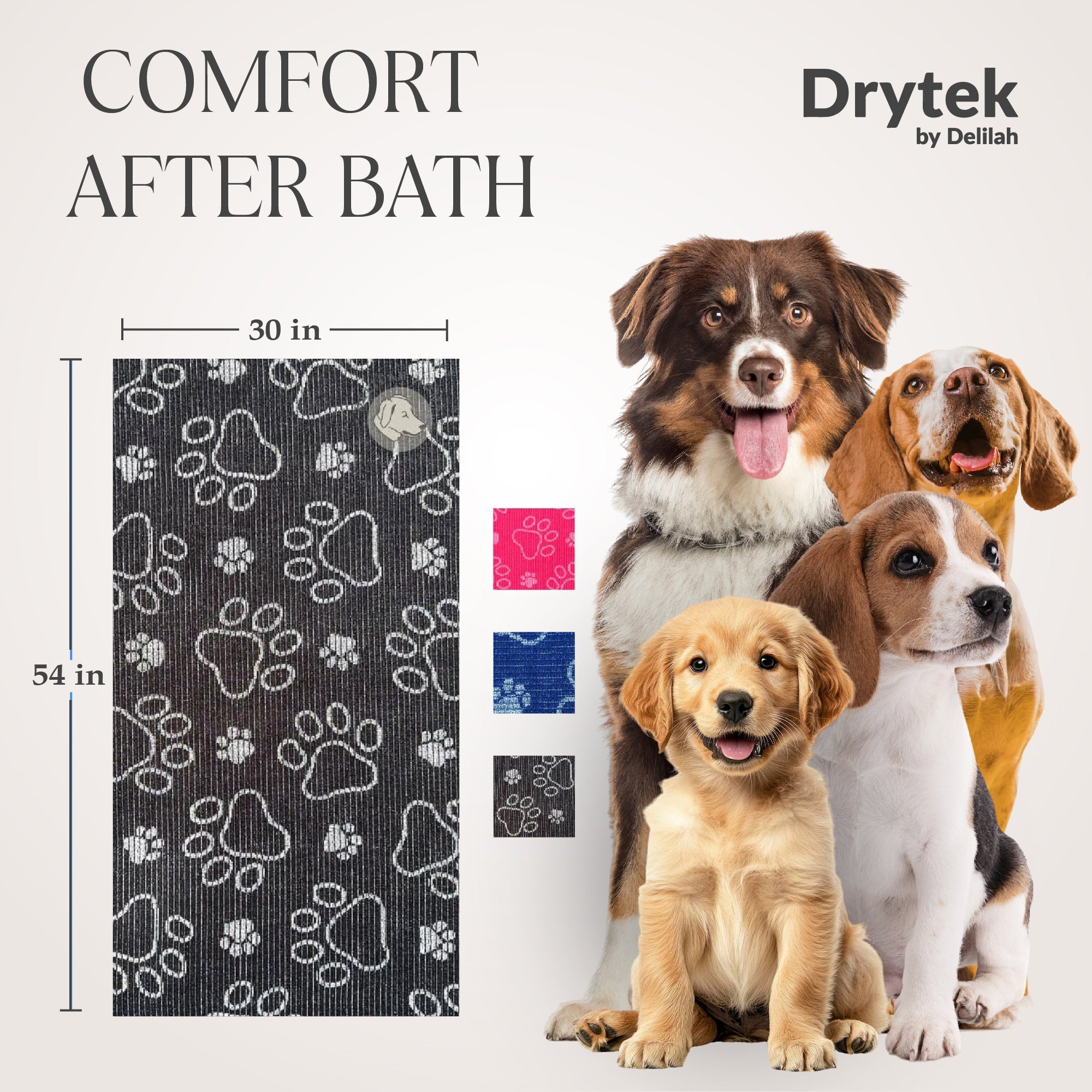 Delilah Home Drytek Dog Bath Towel - Che Cose Belle