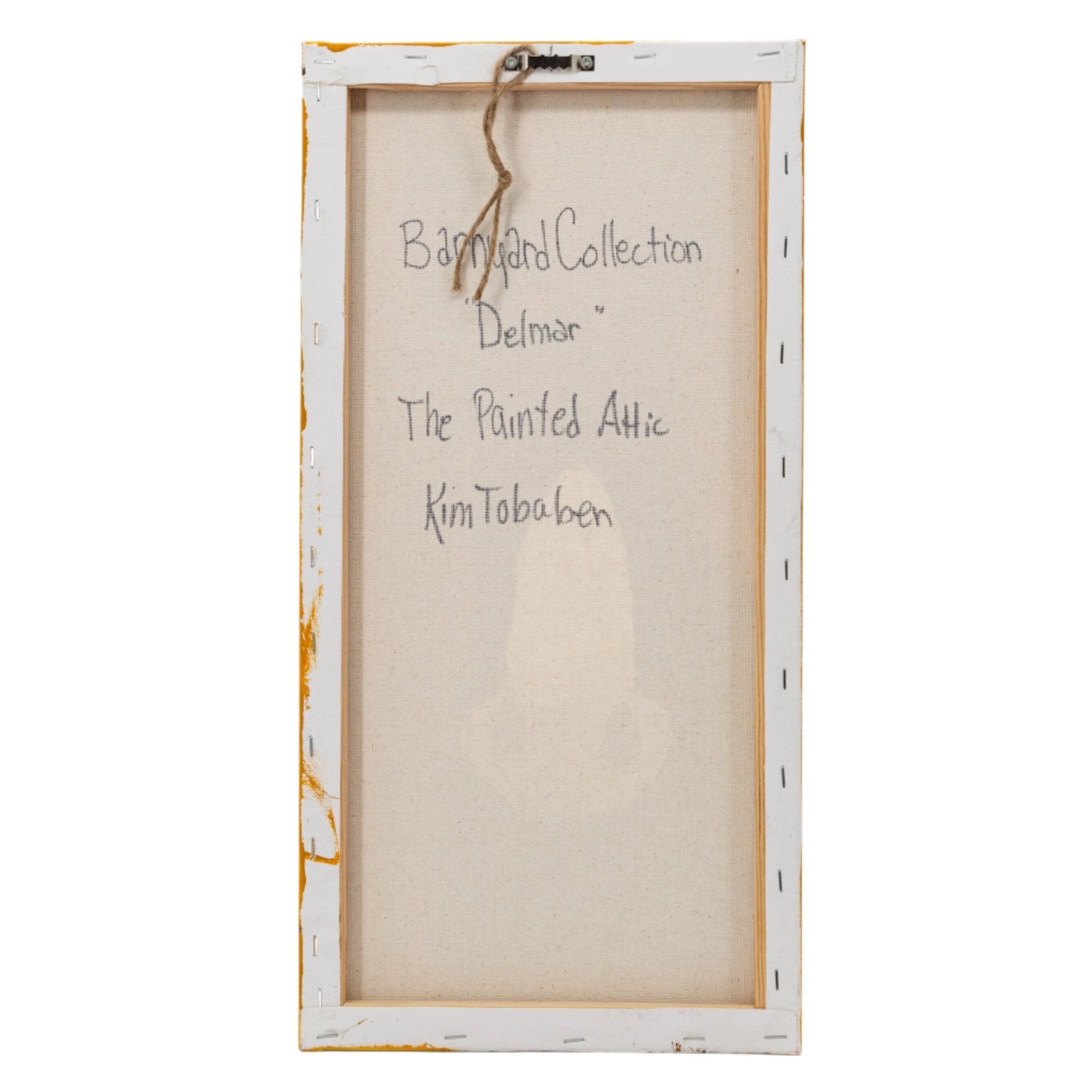 Delmar the Donkey Canvas Painting | 10" x 20" | The Painted Attic - Che Cose Belle