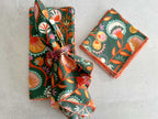 Desert Bloom Cloth Napkins, set of four - Che Cose Belle