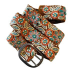 Desert Bloom Embroidered Belt - Che Cose Belle
