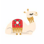 Desert Dreams Camel Brooch by 50's Vintage Dame x Lipstick & Chrome - Che Cose Belle