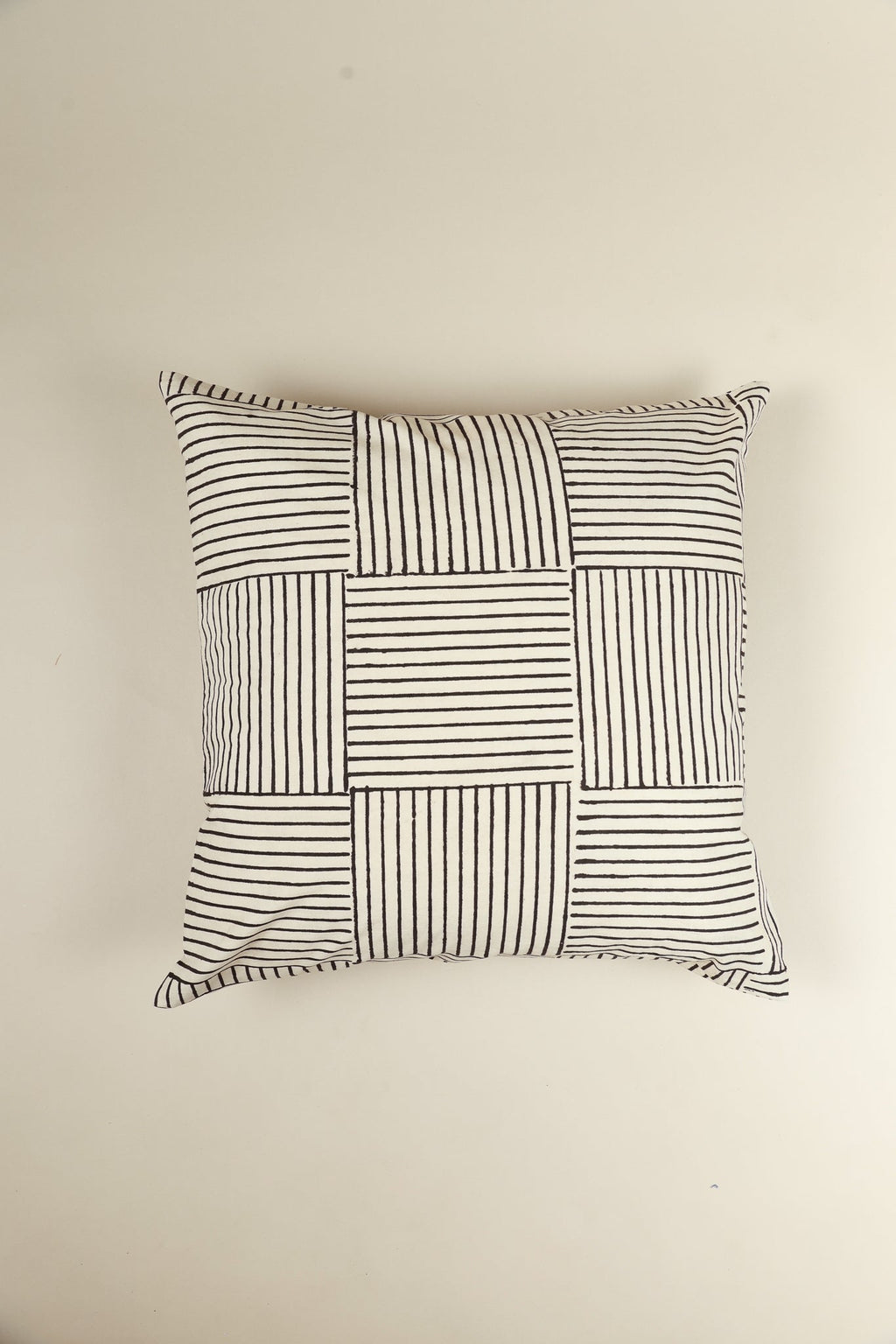 Desert Dunes Hand Block Print Pillow - Che Cose Belle