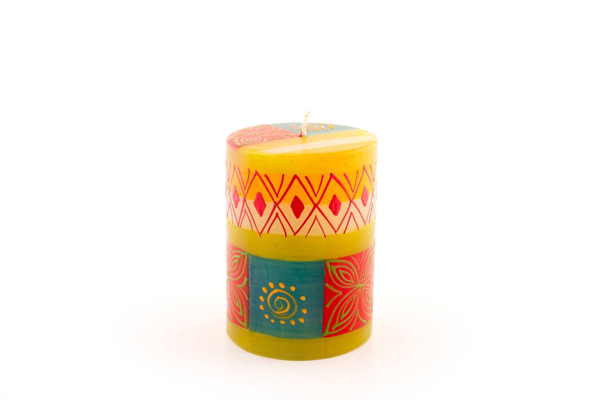 Desert Rose Painted Candles - Che Cose Belle