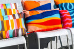 Desert Sunset double - sided Bolster Pillow - 11.8" x 19.7" - Che Cose Belle