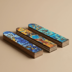 Designed Wooden Mezuzah Case – Modern Judaica Art | Chagall Series - Che Cose Belle