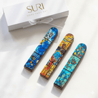 Designed Wooden Mezuzah Case – Modern Judaica Art | Chagall Series - Che Cose Belle