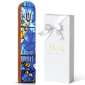 Designed Wooden Mezuzah Case – Modern Judaica Art | Chagall Series - Che Cose Belle