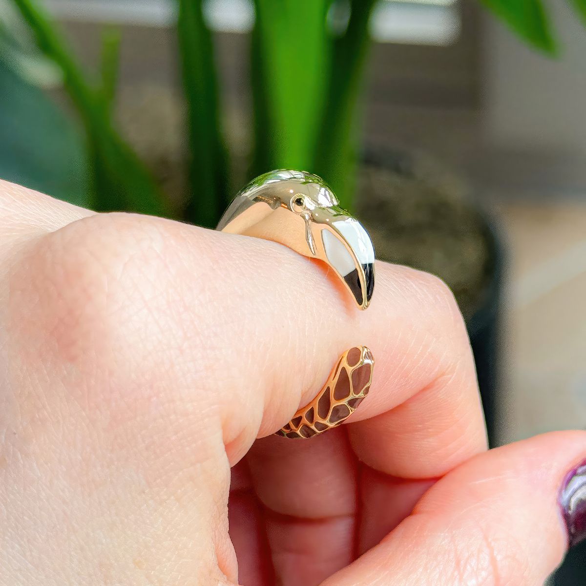 Designer Flamingo Rings - Che Cose Belle