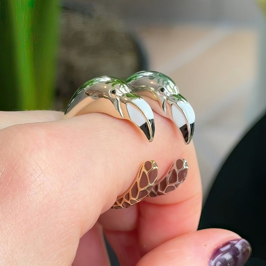 Designer Flamingo Rings - Che Cose Belle