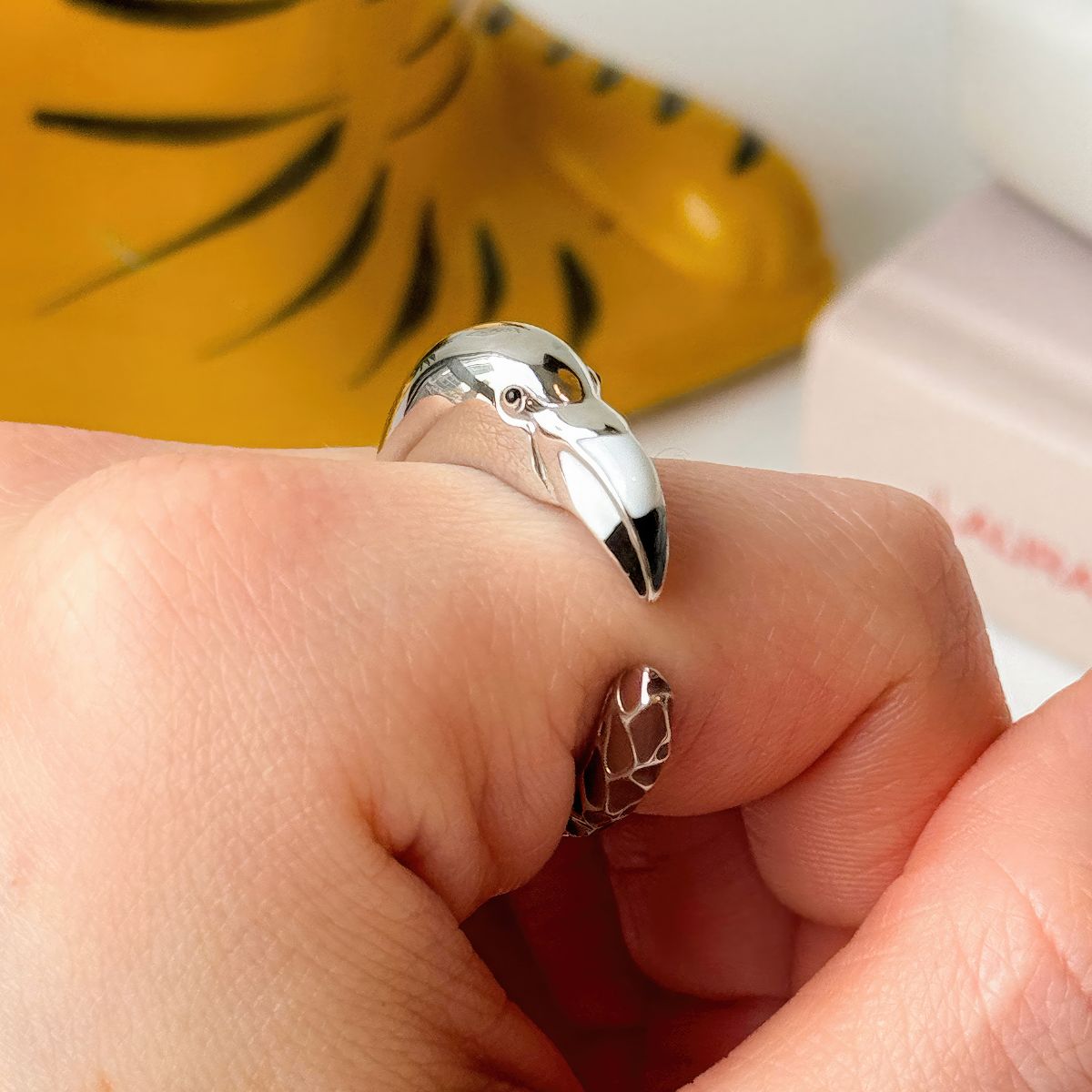Designer Flamingo Rings - Che Cose Belle
