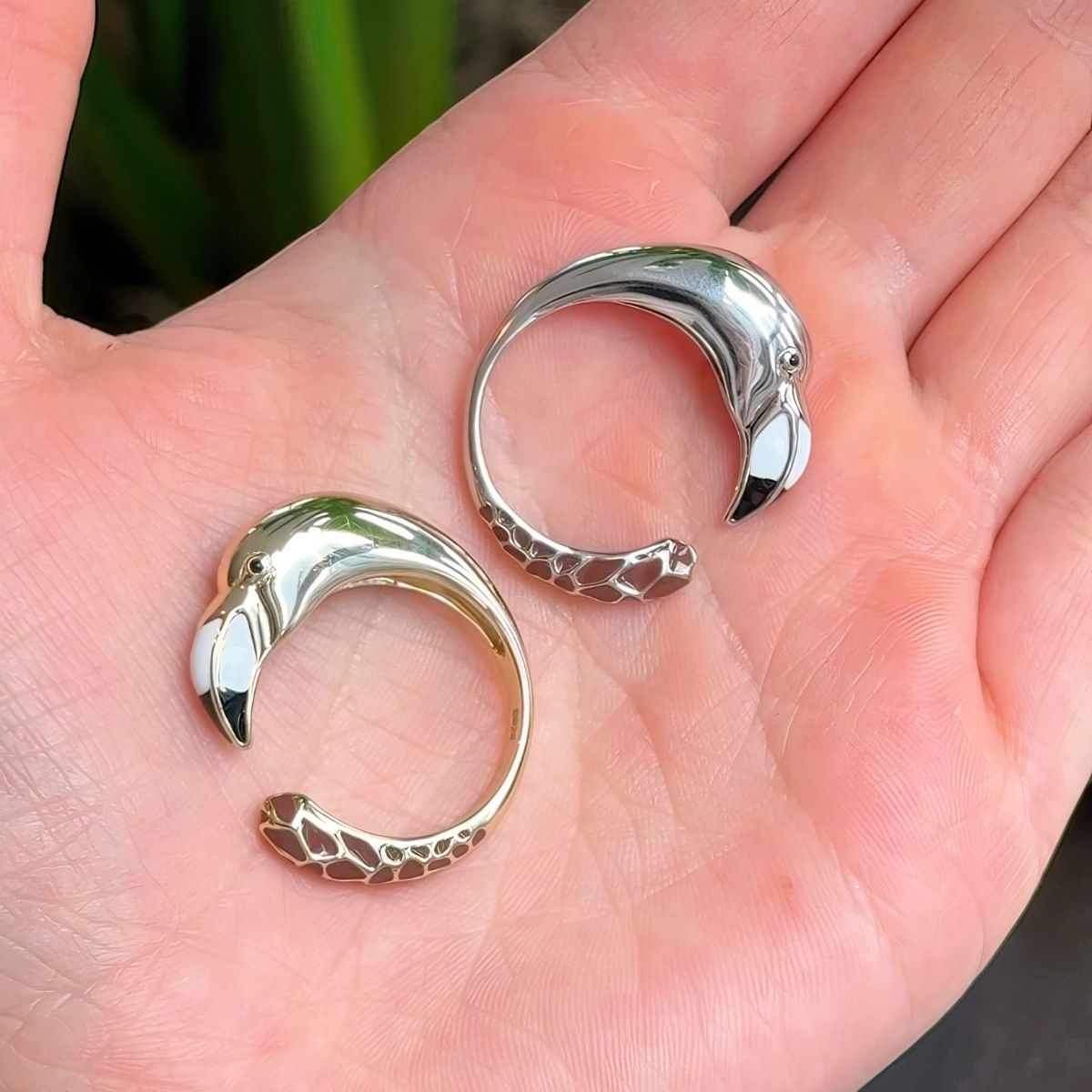 Designer Flamingo Rings - Che Cose Belle