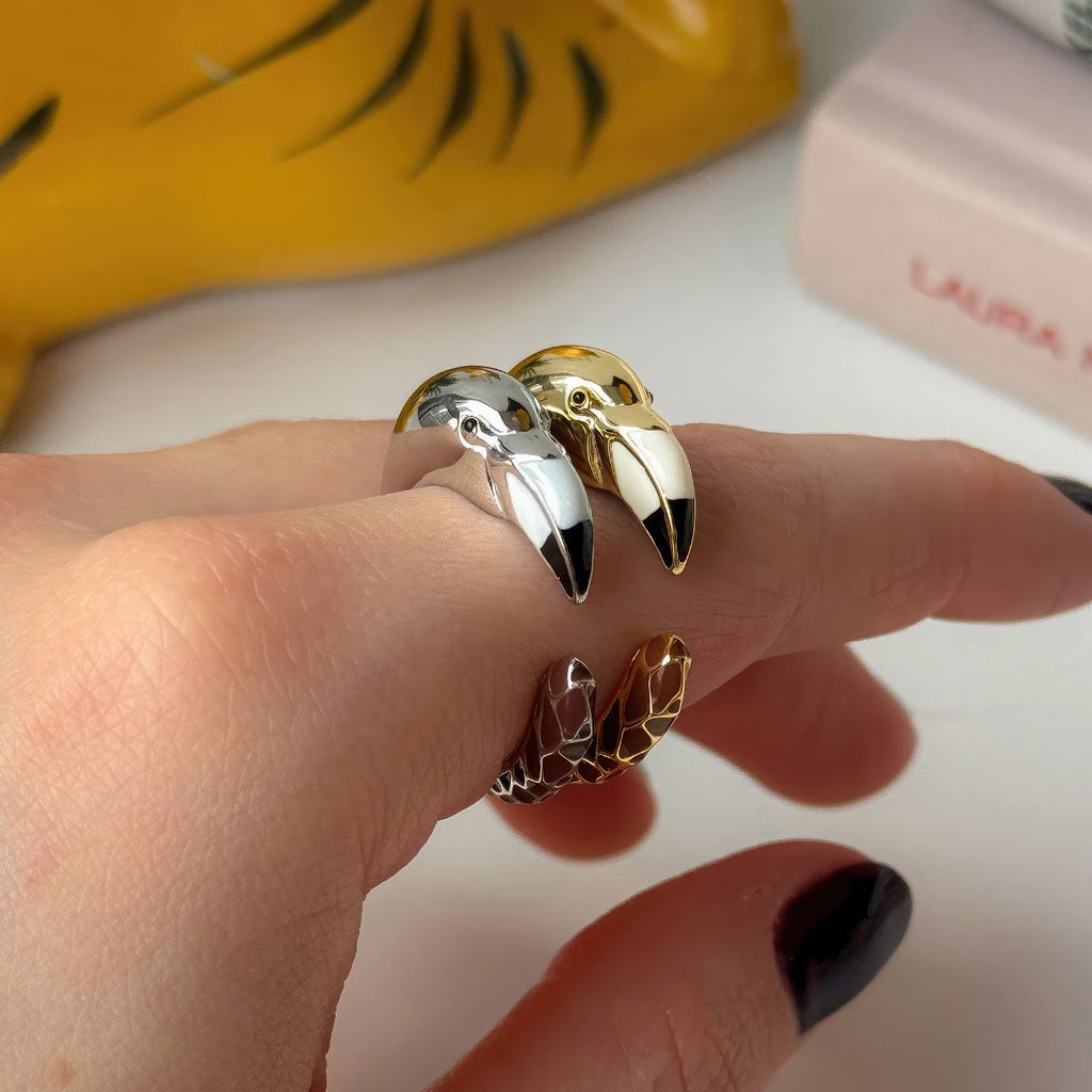 Designer Flamingo Rings - Che Cose Belle