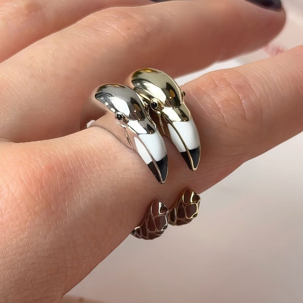 Designer Flamingo Rings - Che Cose Belle
