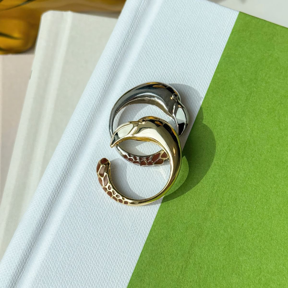 Designer Flamingo Rings - Che Cose Belle