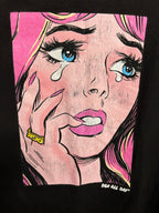 DGK Skate Tee - DGK All Day Crying Pop Art Girl T-shirt - M - Che Cose Belle