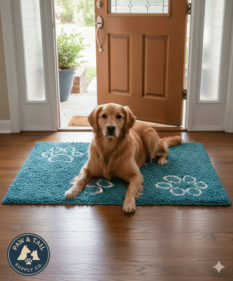 DGS Dirty Dog Doormat Runner Microfiber Mud & Water Trapping Floor Mat - Che Cose Belle
