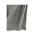 Dhanvi Patterned Cashmere Blanket - Charcoal - Che Cose Belle